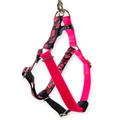 Pink Tulips Step-In Harness (Small)