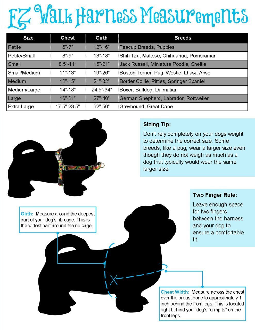 Deadly Nightshade No Pull Harness (M)