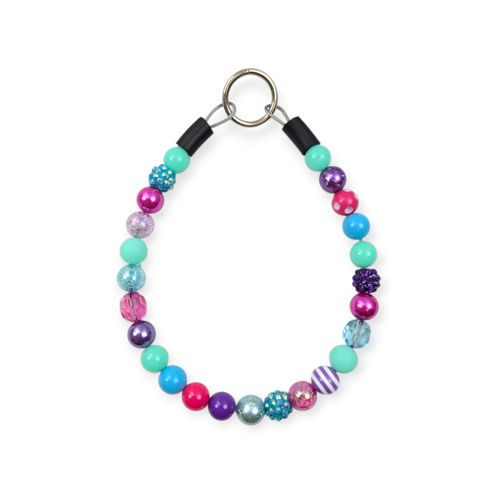 Mermaid Beaded Collar - 13.5"