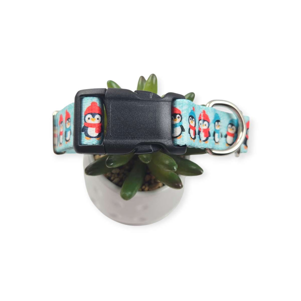 Penguin Pals Dog Collar (Medium, 1" wide)