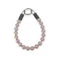 Pink Shimmer Beaded Collar - 9"