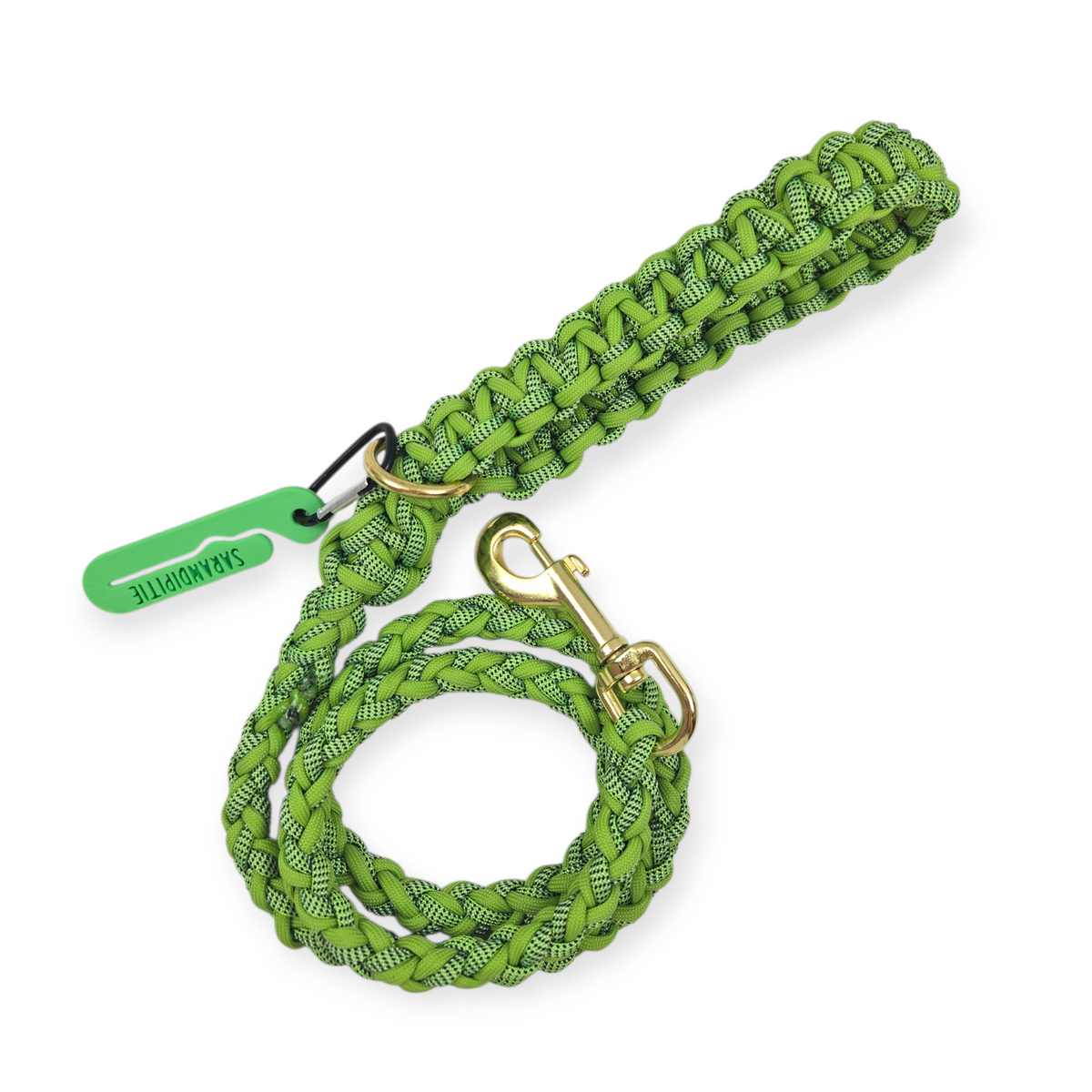 Guacamole Paracord Rope leash (4')