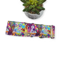 Lisa Frank Inspired Dog Collar (Large, 2" wide)