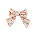 Jelly Bean Plaid Sailor Bow - 4"