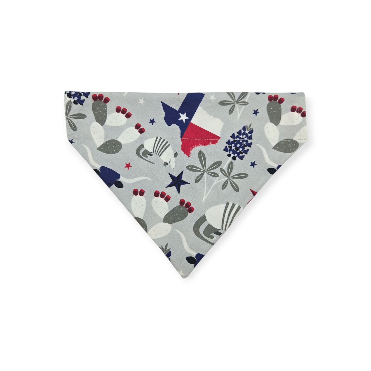 Symbols of Texas/Stacked Onyx Triangles Reversible Slide-on Bandana (Medium)