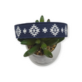 Navy Southwestern Dog Collar (Large)