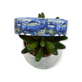 Bluebonnets at Big Bend (var #1) Dog Collar (Large)
