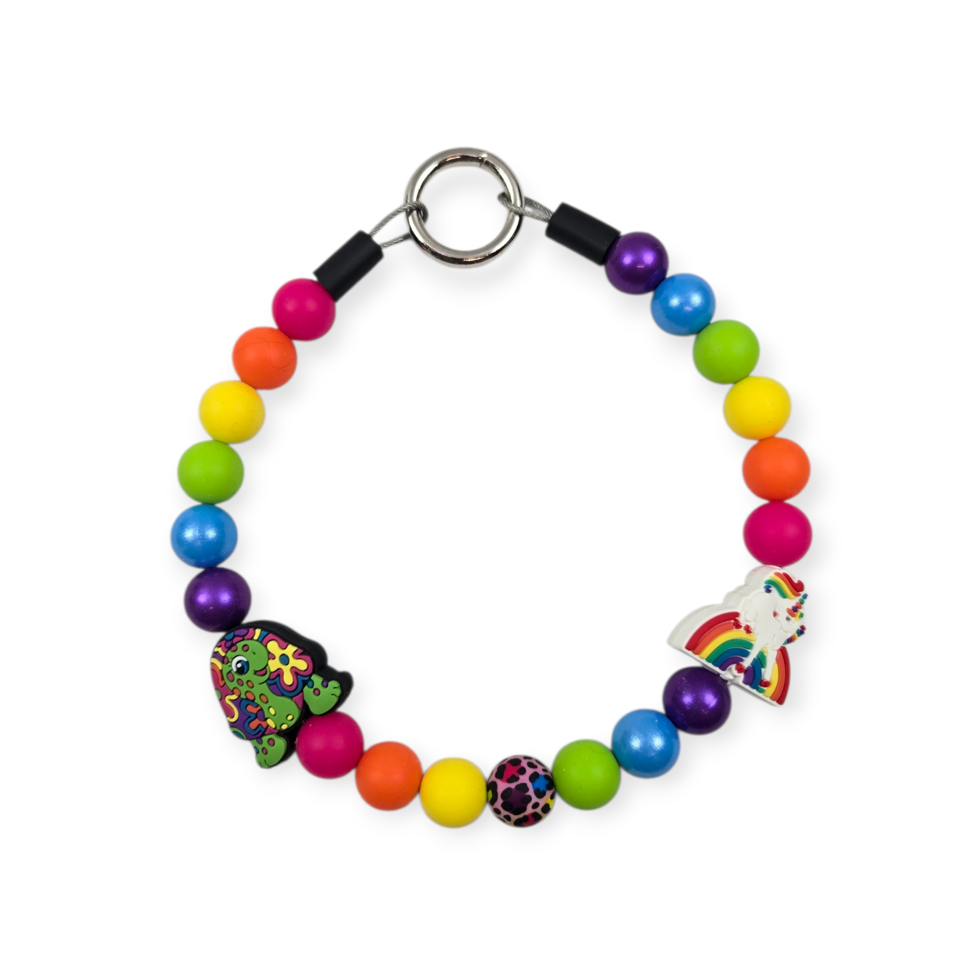 90s Kid Beaded Collar - 15.5"