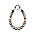 Copper Pearls Beaded Collar - 9.5"