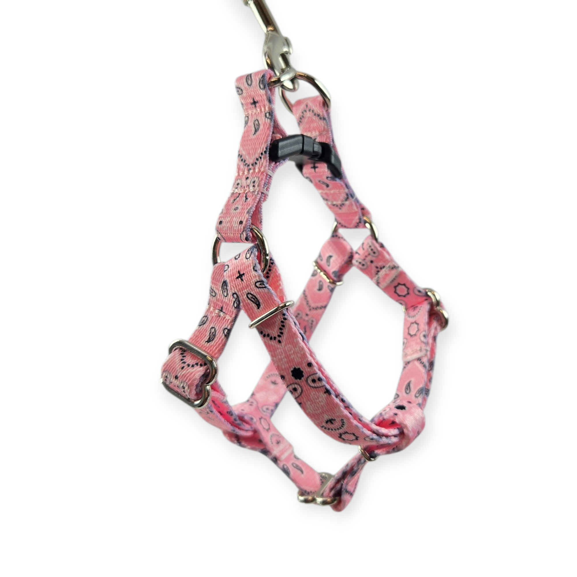 Pink Bandana Step-In Harness (X-Small)