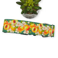 Peach Blossoms Dog Collar (X-Large, 2" wide)