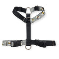 Gray Floral Bumble Bee SureFit Harness (Medium/Large)