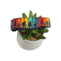 Retro Sasquatch Dog Collar (Medium, 1" Wide)