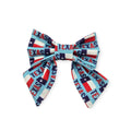 Texas Pride on Blue Sailor Bow - 5"