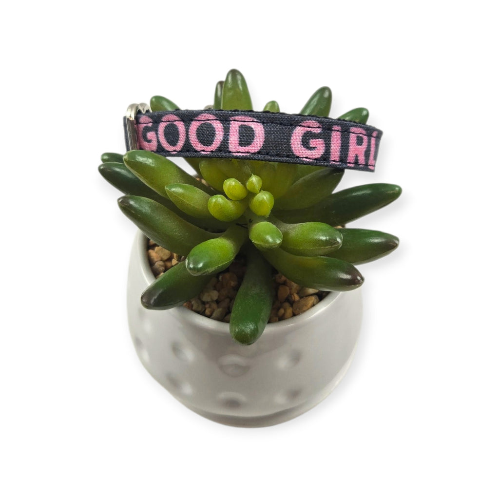 Good Girl Dog collar (XX-Small)