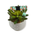 Peaches & Aqua Polka Dots Kitty Collar (XX-Small)