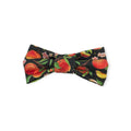 Peach Tree on Black Bowtie - 3"