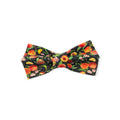 Peach Tree on Black Bowtie - 5"