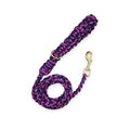 Pink & Purple Paracord Rope Leash (5')