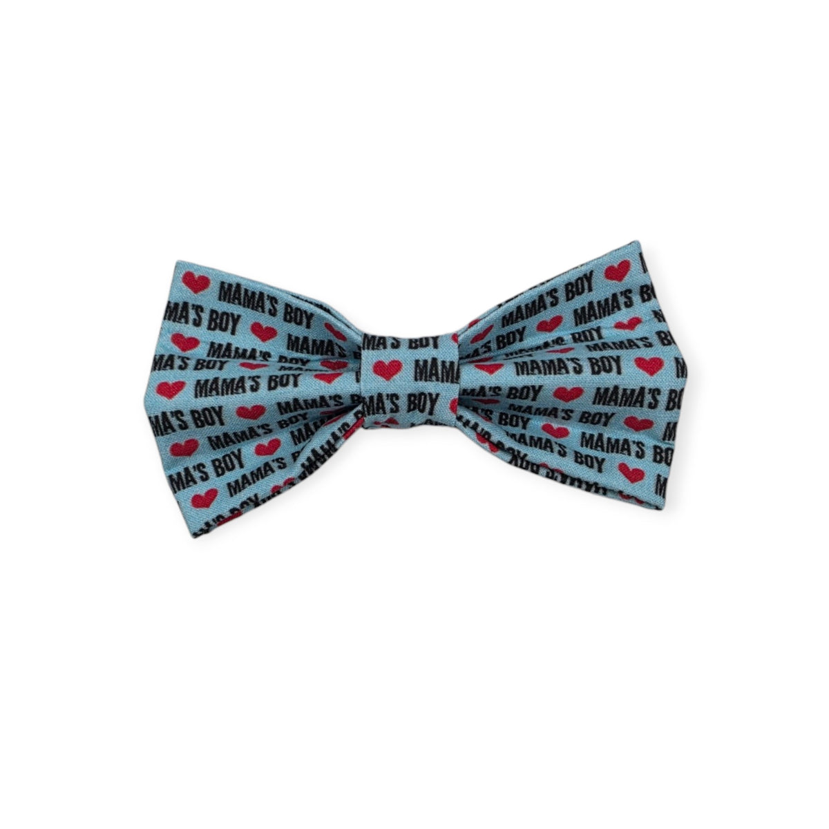Mama's Boy on Aqua Bowtie - 5"