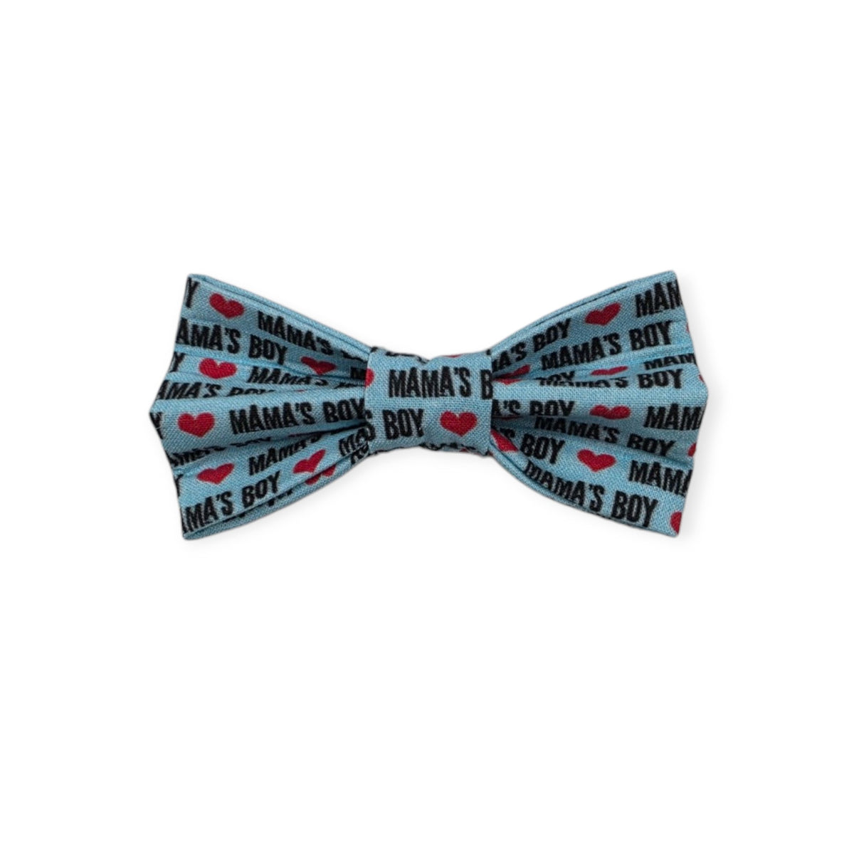 Mama's Boy on Aqua Bowtie - 4"