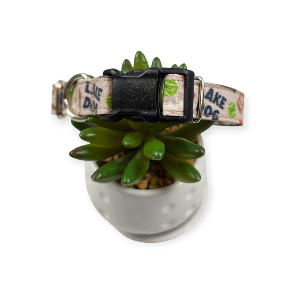 Lake Dog Collar (Small, 3/4" wide)