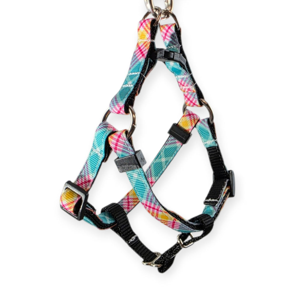 Preppty Plaid Step-In Harness (XX-Small)