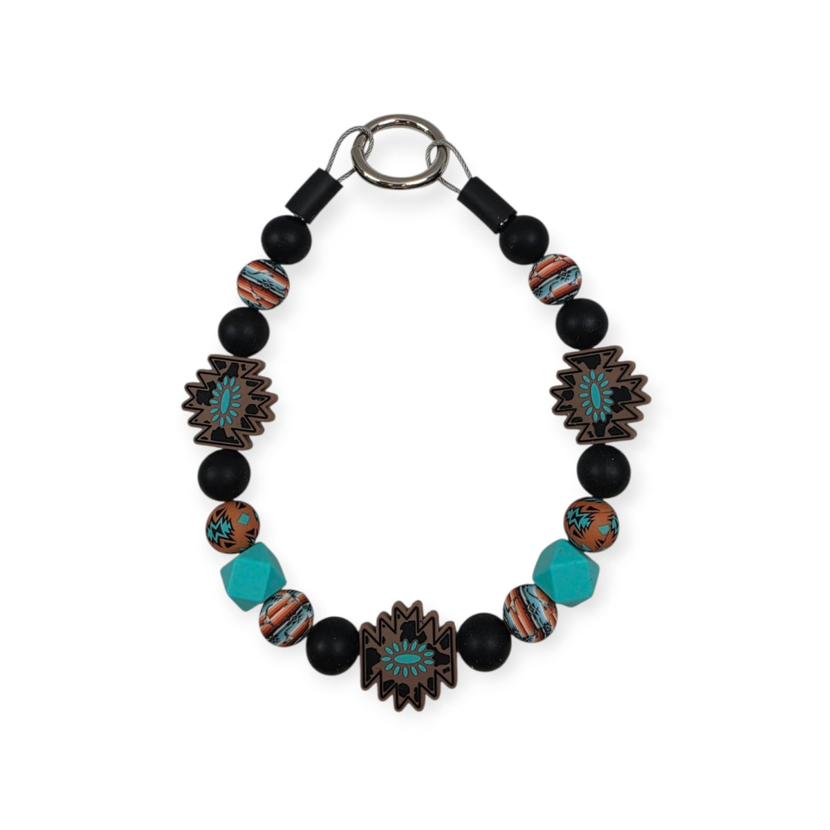 Aztec Beaded Collar - 15"