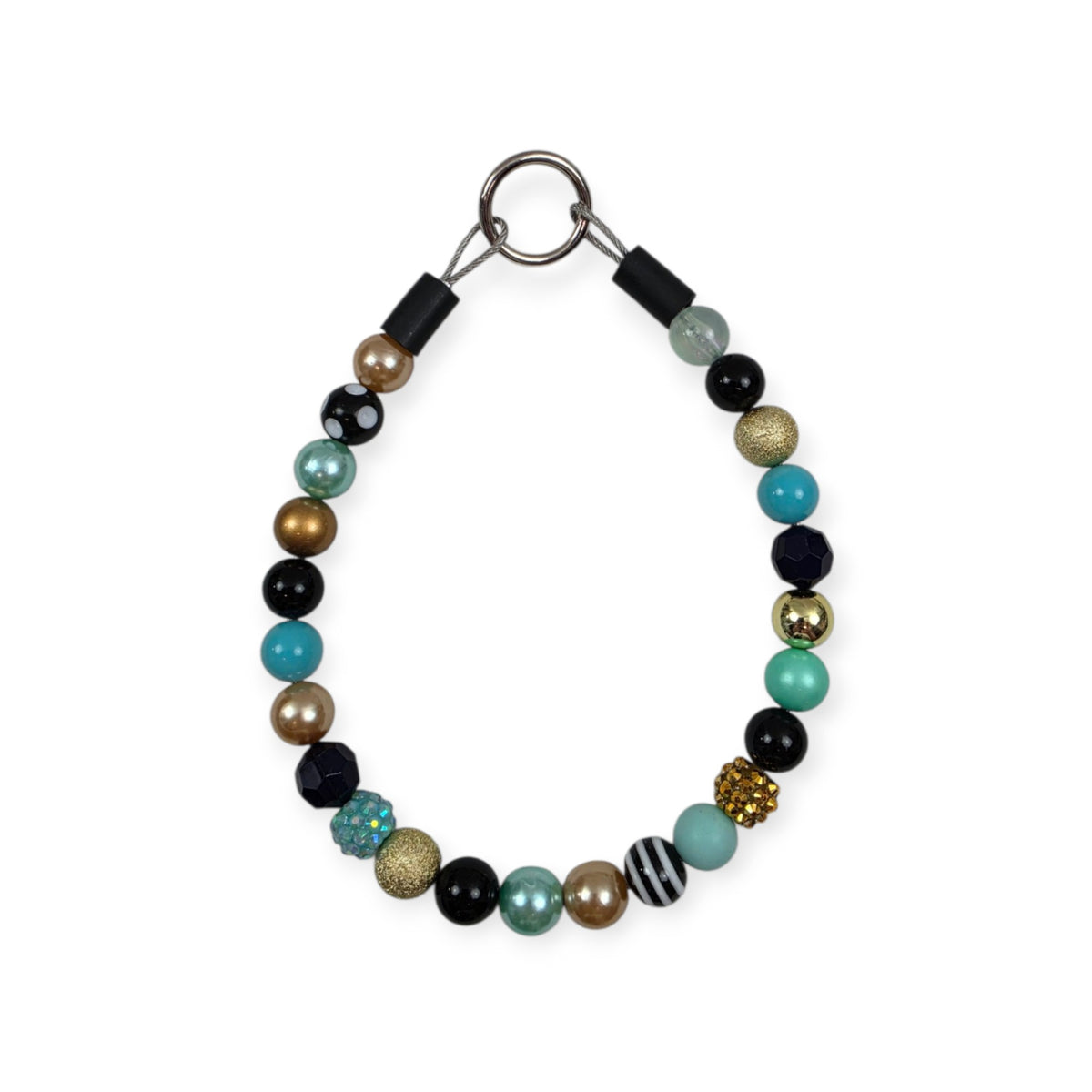 Champagne Celebration Beaded Collar - 13"