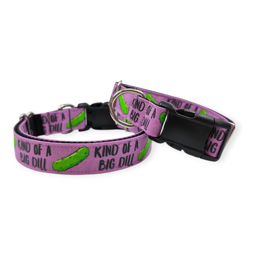 Kind of a Big Dill Dog Collar