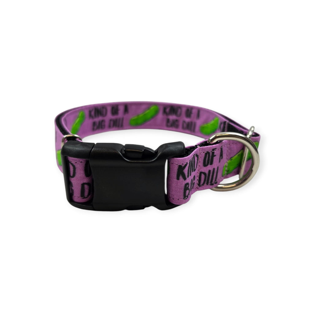 Kind of a Big Dill Dog Collar