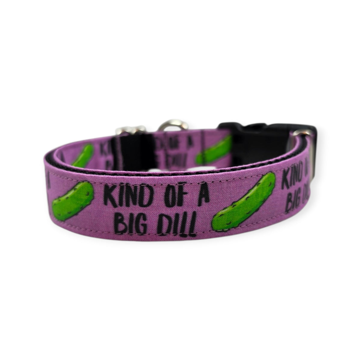 Kind of a Big Dill Dog Collar