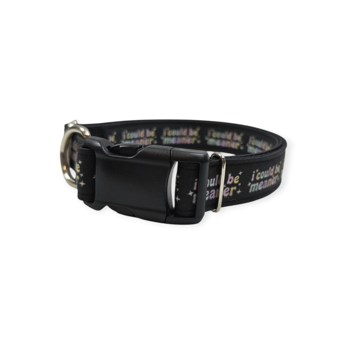 I Could Be Meaner Dog Collar