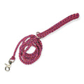 Purple & Orange Paracord leash (5.5')