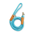 Ice Blue Cotton Rope leash (6.5')