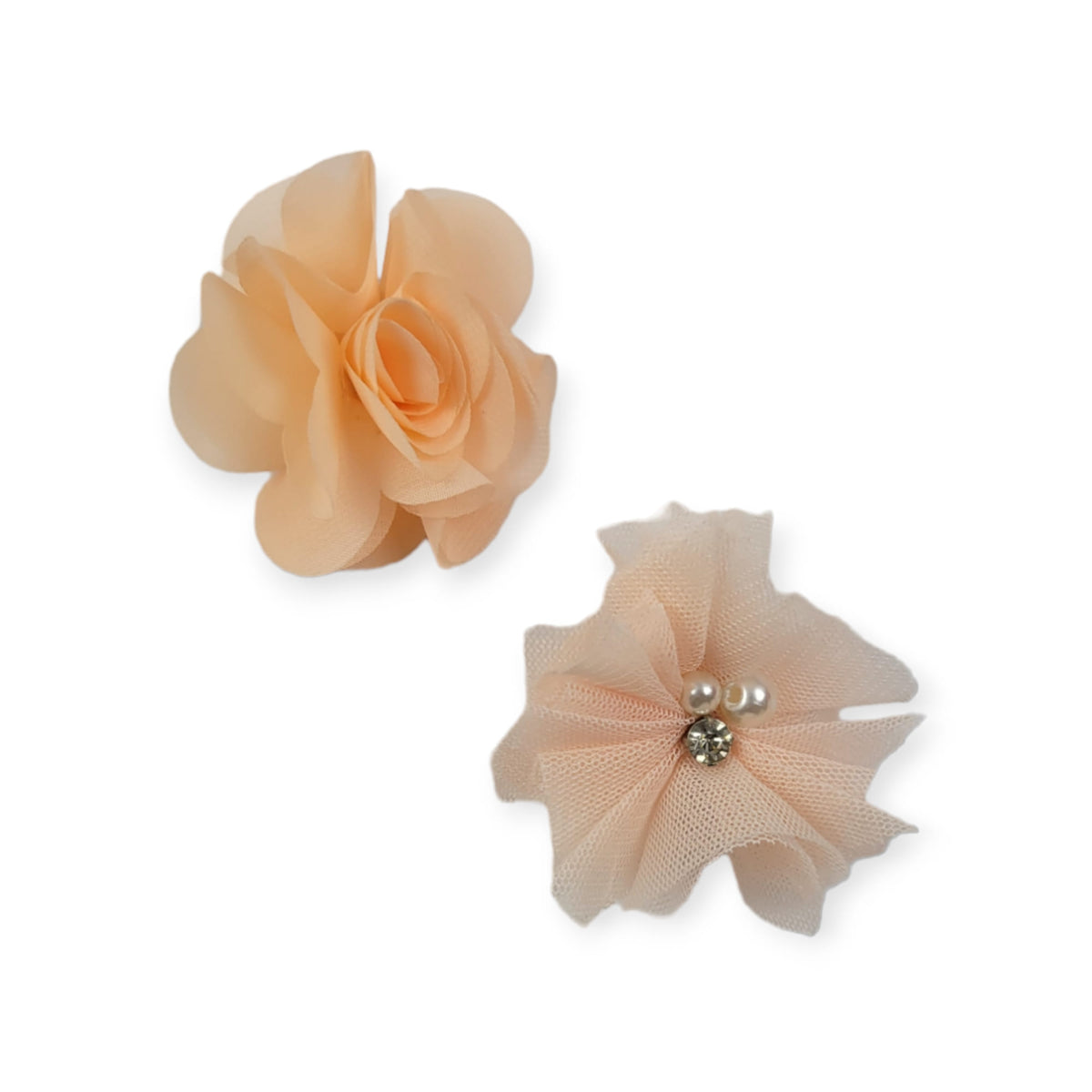 Peach Collar Flower Set