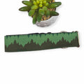 Tree Stripe Forest Dog collar (Large, 1.5" wide)