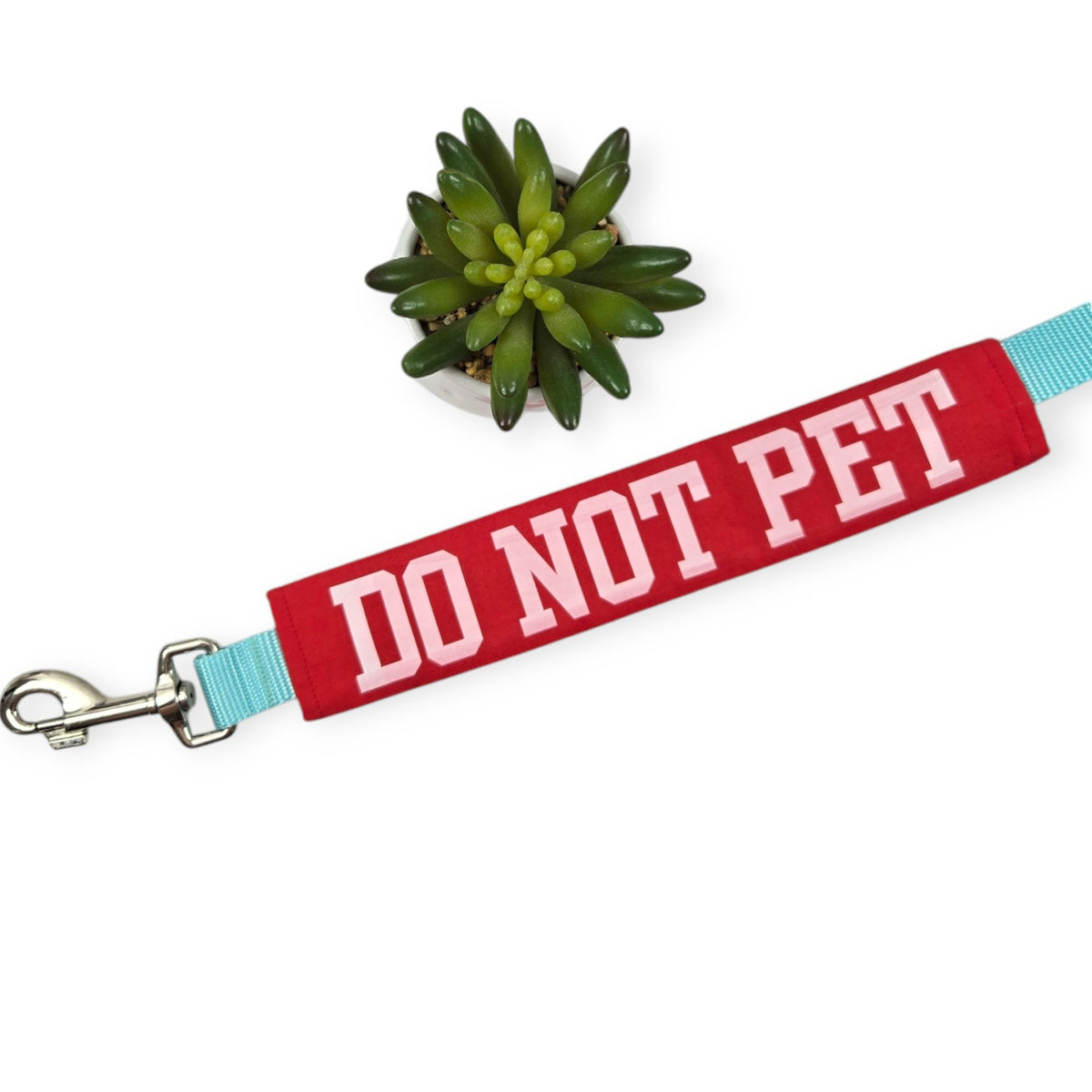 Do Not Pet (Red) Leash Sleeve