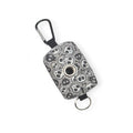 Dog Waste Bag Dispenser - Gray Skulls & Bones