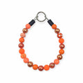 Orange Beaded Collar - 11.25"