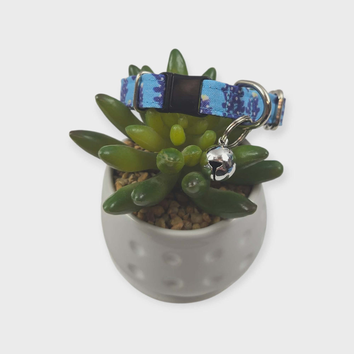 Texas Bluebonnet Wildflowers Kitty Collar (XX-Small)