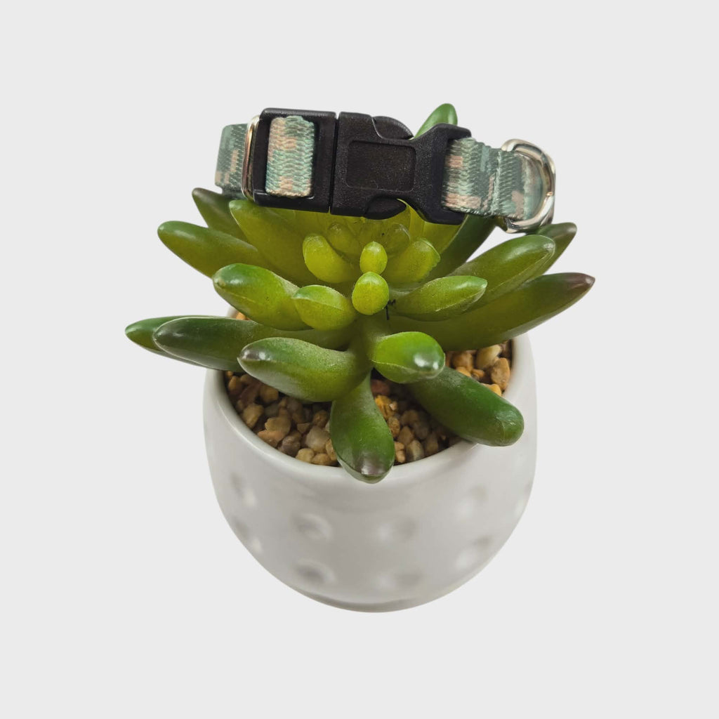 Mint Digital Camo Dog Collar (XX-Small)