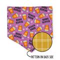 Brewery Buddy (Orchid)/Mustard Plaid Reversible Bandana
