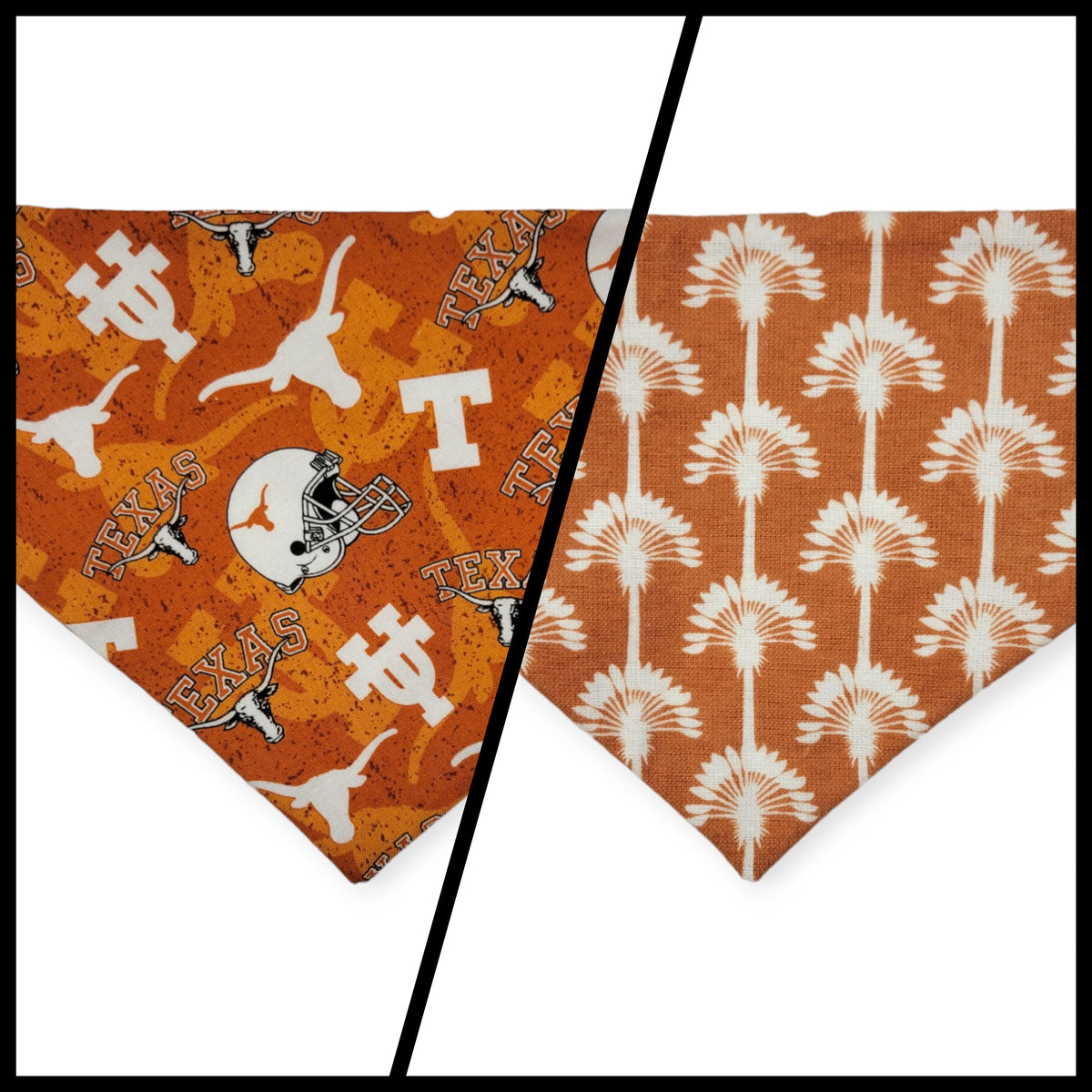 Longhorns/Make a Wish Slip-on Scrunchie Bandana (Small)