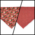 Poppy Meadows/ Red Dots Velcro Bandana (XX-Large)