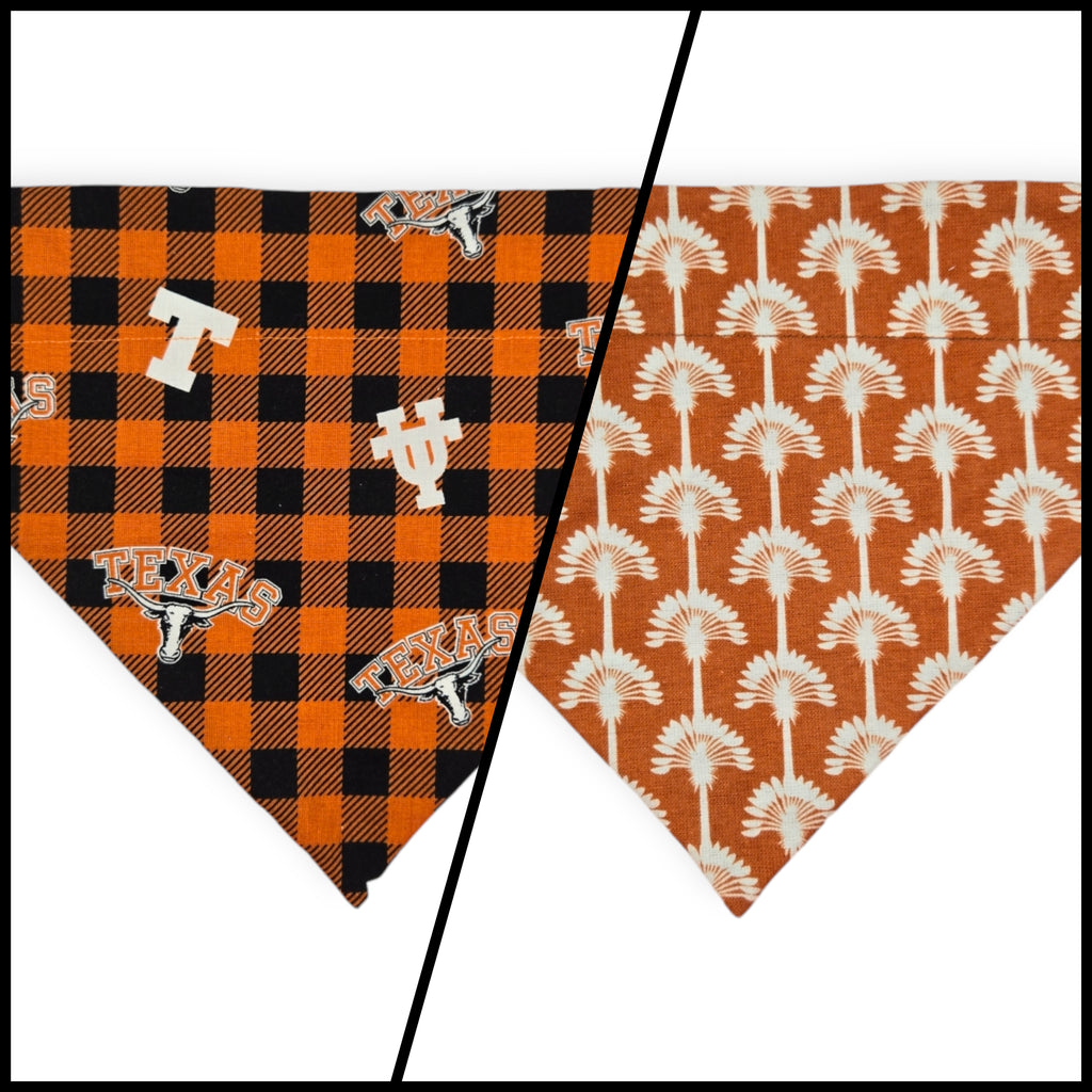 Longhorns/Make a Wish Reversible Slide-on Bandana (Large)