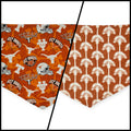 Longhorns/Make a Wish Reversible Tie-on Bandana (Medium)