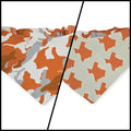 UT Camo/Texas on Creme Reversible Slip-on Scrunchie Bandana (Medium)