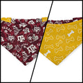 A&M/Mustard Bones Reversible Slip-on Scrunchie Bandana (Medium/Large)