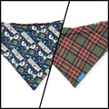 Griswold/Tartan Plaid Slip-on Scrunchie Bandana (Large)